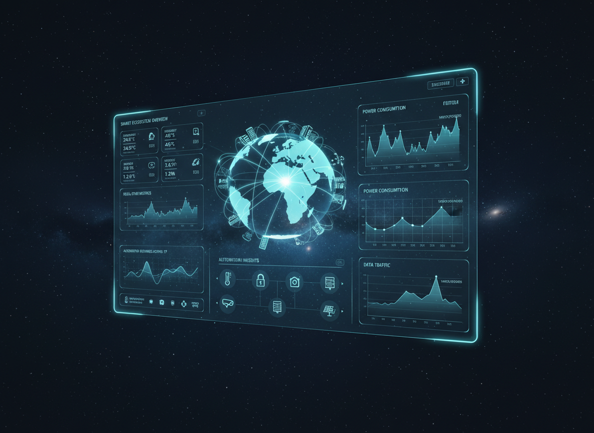 IoT dashboard interface
